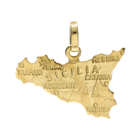 Charm Damiata Gioielli in Yellow Gold 328/102/6 - 328/102/6